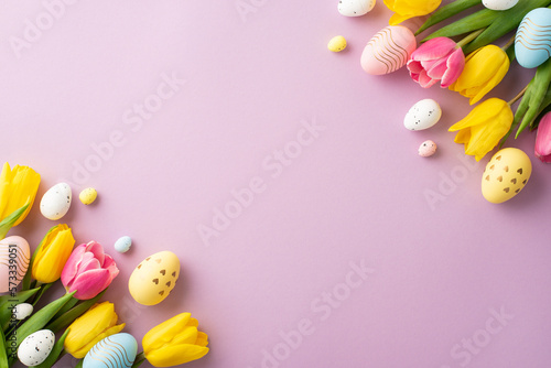 Canvas Print Easter concept