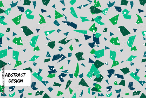 terrazzo patterns with colorful stone. Marble floor texture.Seamless backgrounds in venetian style.  Modern vector illustration.