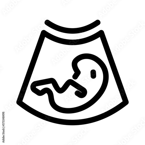 embryo icon or logo isolated sign symbol vector illustration - high quality black style vector icons
