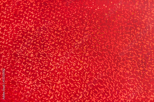 Red holographic foil texture, hologram surface.