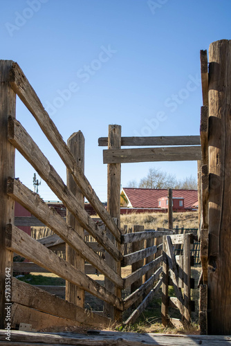wooden chute