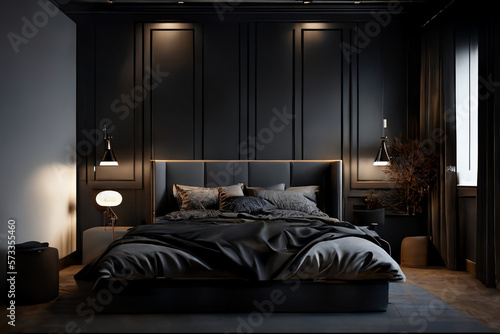 luxury gray bedroom
