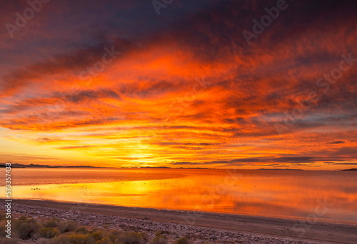 The Great Salt Lake Sunset