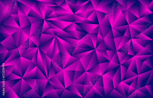 Triangular Gradient Futuristic Abstract Background