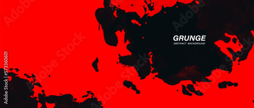 Black and red abstract grunge texture background vector illustration 
