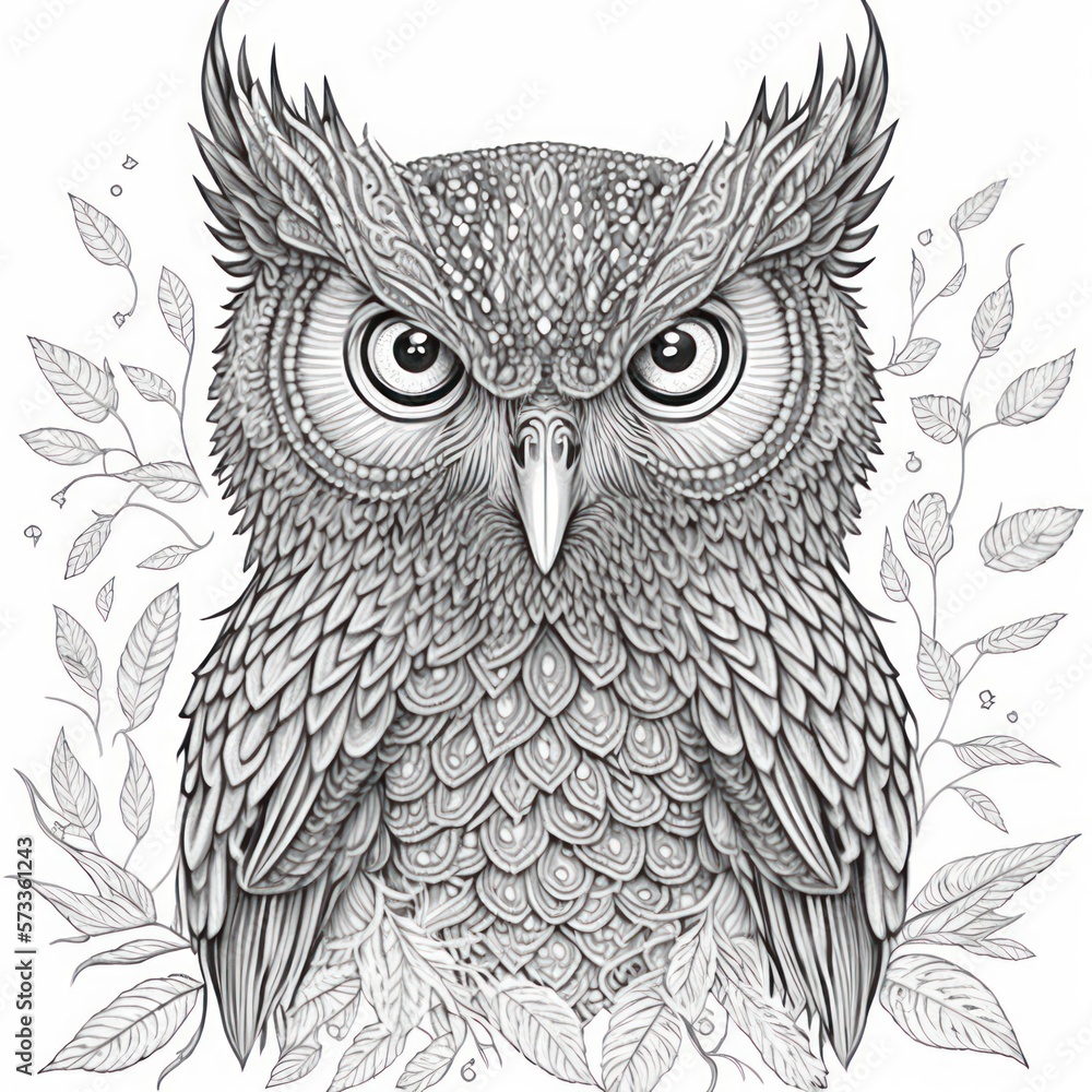 Fototapeta premium Coloring pages