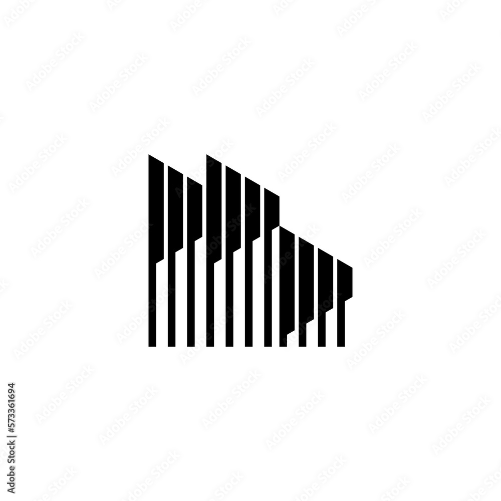 Building Real Estate Apartment Monogram luxury elegant logo design Building Real Estate Apartment Monogram luxury elegant logo design