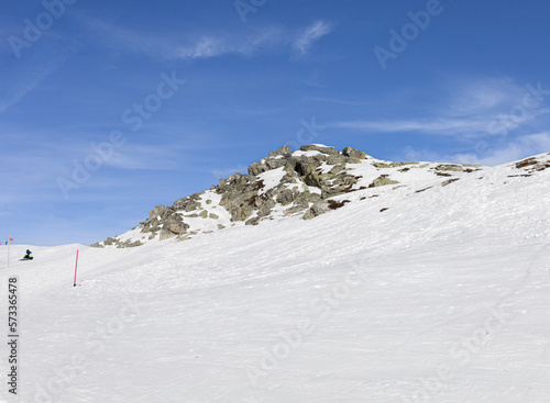 ski resort in the mountains © Raul