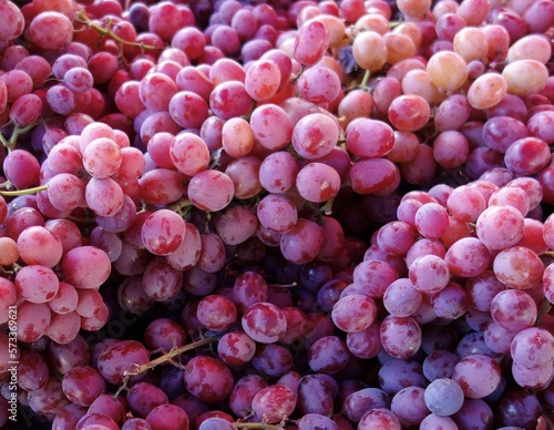 Red grapes