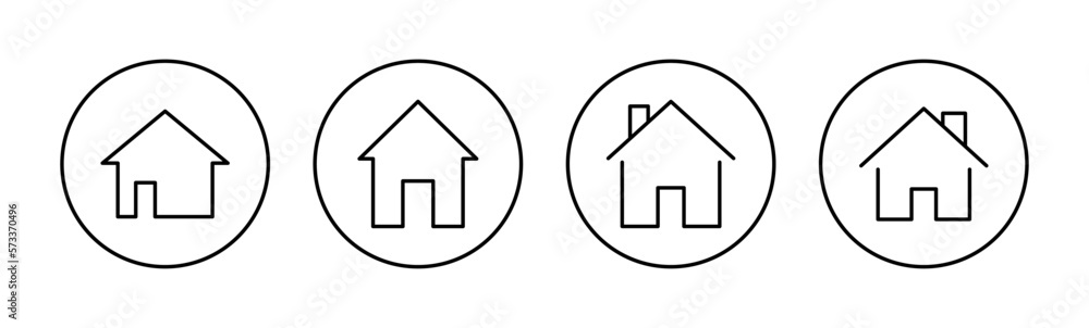 House icon vector for web and mobile app. Home sign and symbol House icon vector for web and mobile app. Home sign and symbol