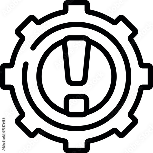 Danger microplastics pollution icon outline vector. Ground food. Ocean plastic
