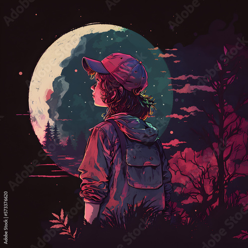 Gouache Wonderland: An Imaginative World of Texture and Color