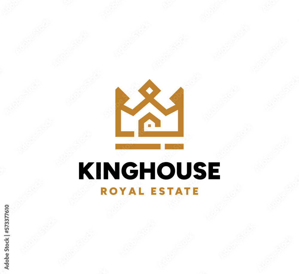 King House Royal Estate Logo Design for your business King House Royal Estate Logo Design for your business
