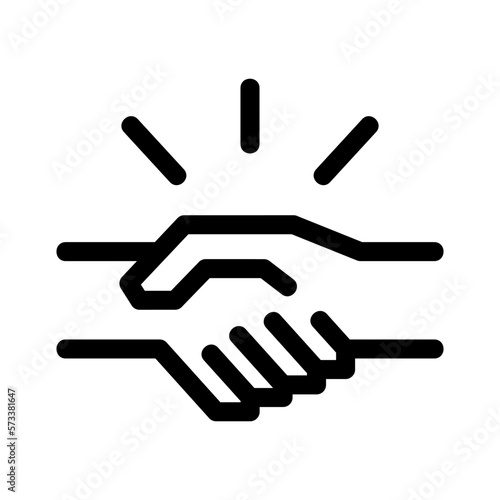 holding hands icon or logo isolated sign symbol vector illustration - high quality black style vector icons
