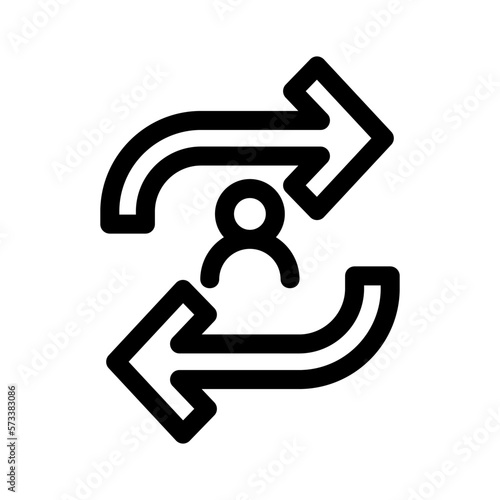 replace icon or logo isolated sign symbol vector illustration - high quality black style vector icons
