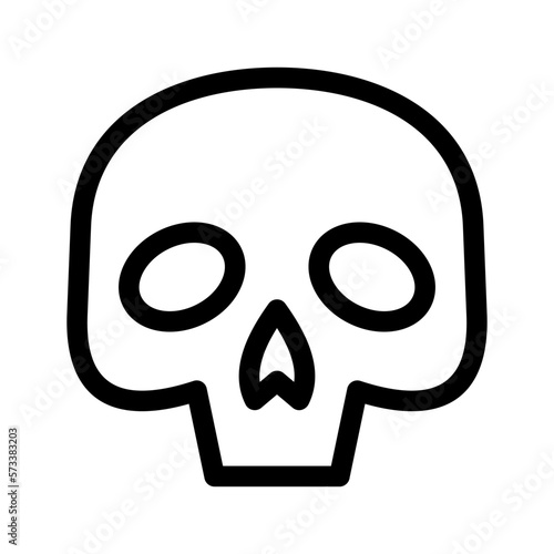 skull icon or logo isolated sign symbol vector illustration - high quality black style vector icons
