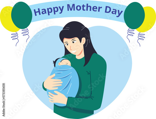 parent and child happy mother day