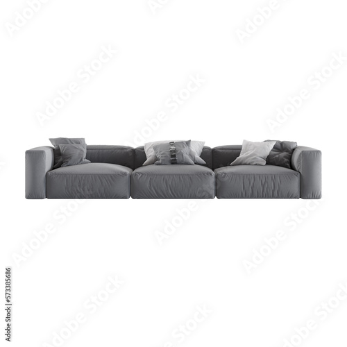 modern minimal sofa set with white background studio style, its mixer of different fabric, leather textures, some are wire-frame furniture some are good quality grey furniture. Meroni Colzani Bellagio photo