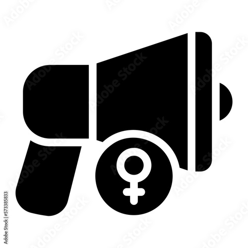 speech glyph icon