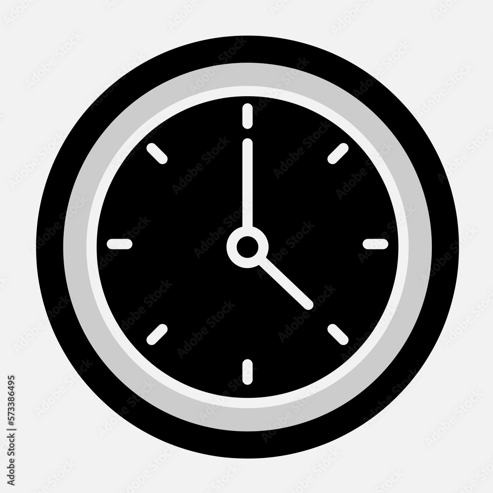 watch icon symbol trendy style illustration on white background..eps watch icon symbol trendy style illustration on white background..eps