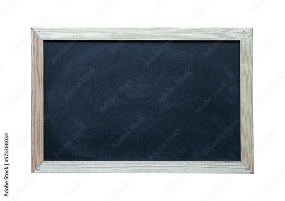 Fototapeta premium Blackboard, copy space. Isolated.