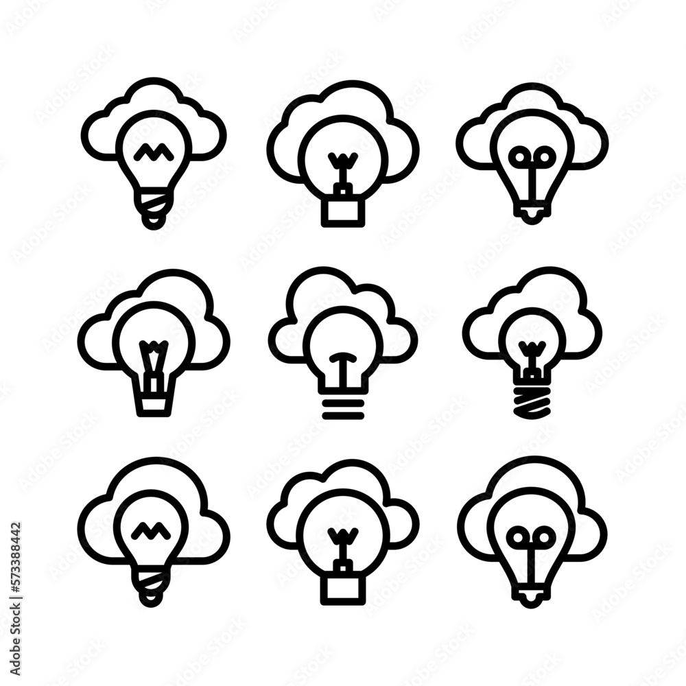 cloud idea icon or logo isolated sign symbol vector illustration - high quality black style vector icons
cloud idea icon or logo isolated sign symbol vector illustration - high quality black style vector icons
