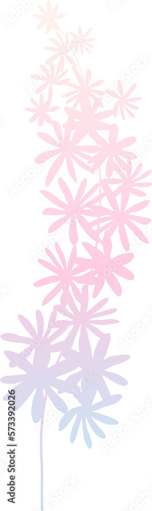 Watercolor spring flower Watercolor spring flower
