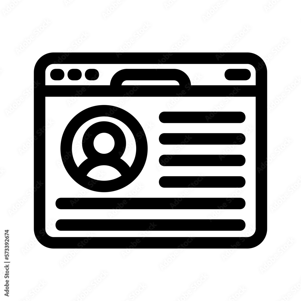 web account icon or logo isolated sign symbol vector illustration - high quality black style vector icons
web account icon or logo isolated sign symbol vector illustration - high quality black style vector icons