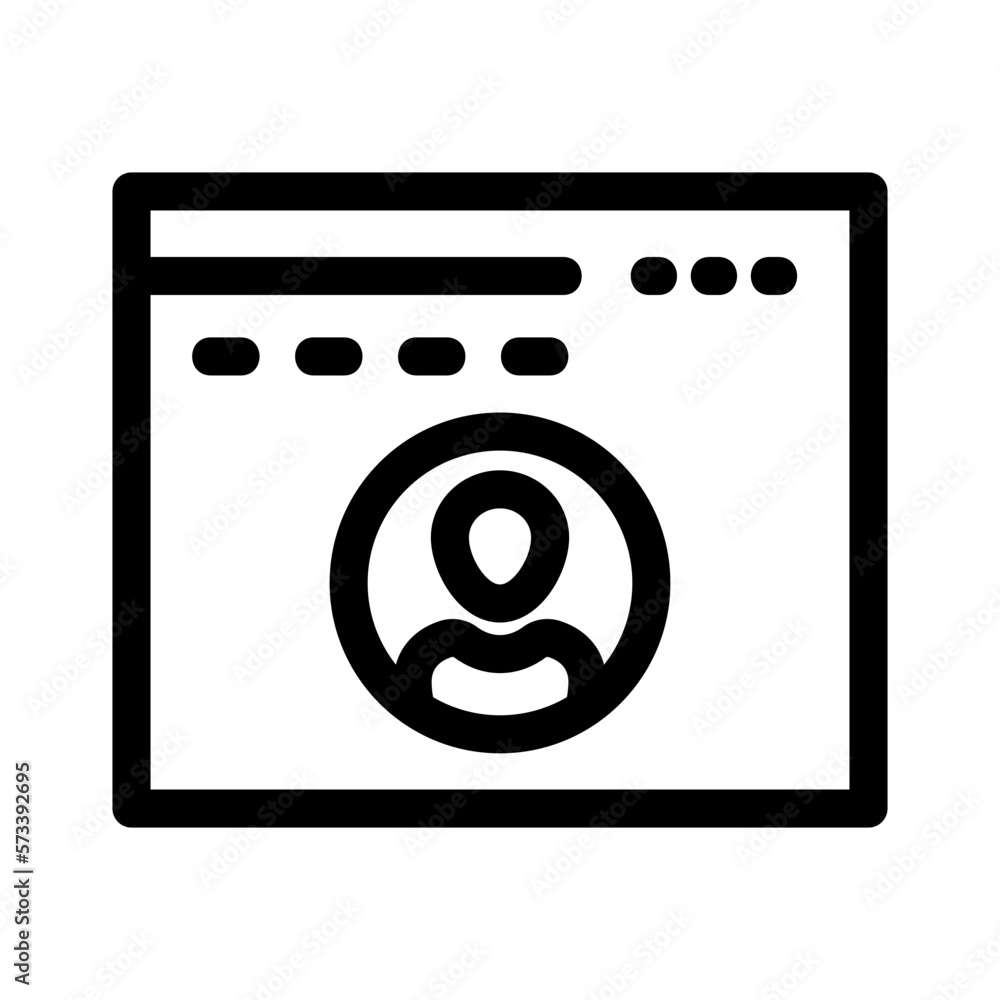 web account icon or logo isolated sign symbol vector illustration - high quality black style vector icons
web account icon or logo isolated sign symbol vector illustration - high quality black style vector icons