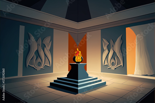 The Sacred Fire: Zoroastrianism's Religious Requirement to Believe in Something photo