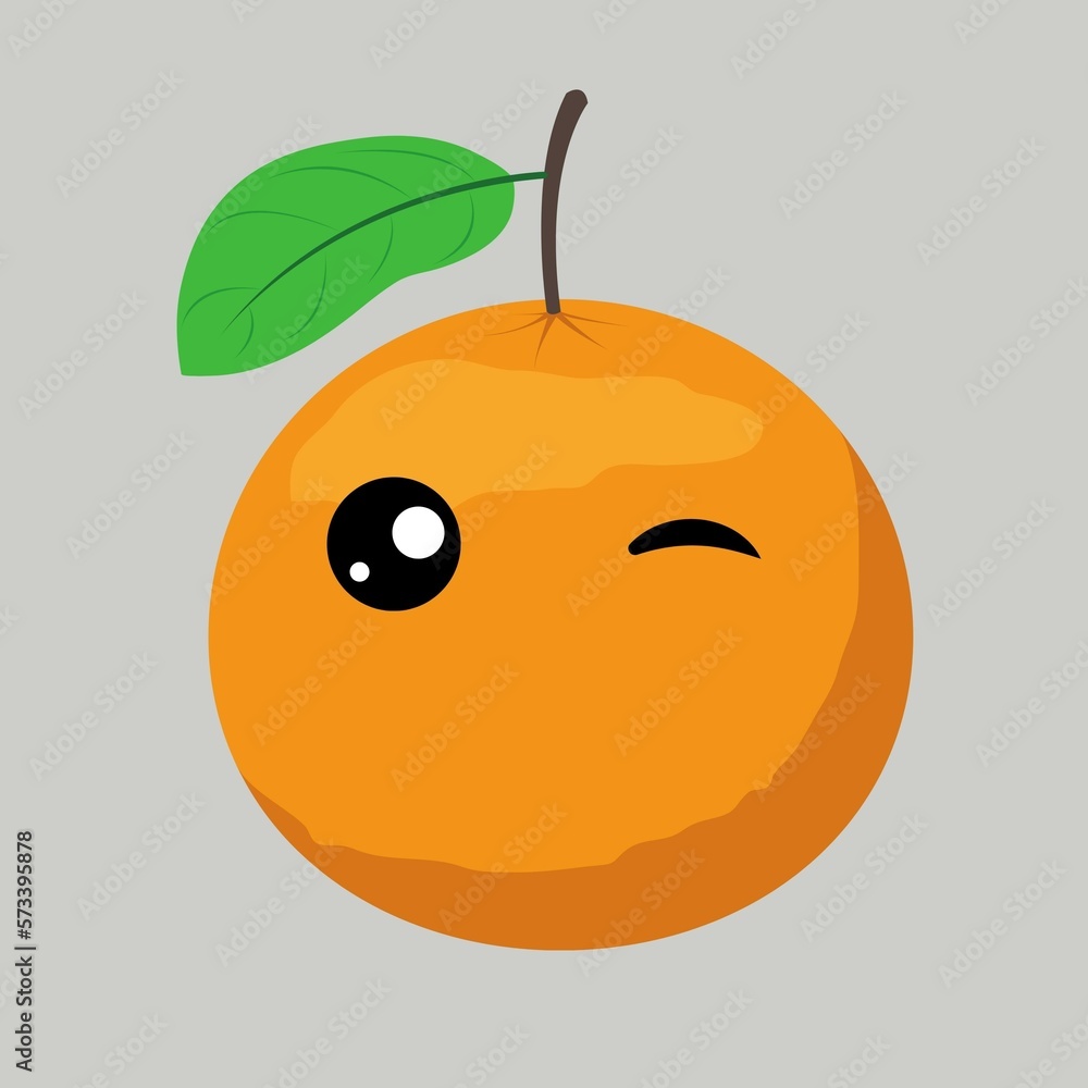 Obraz premium apple cartoon