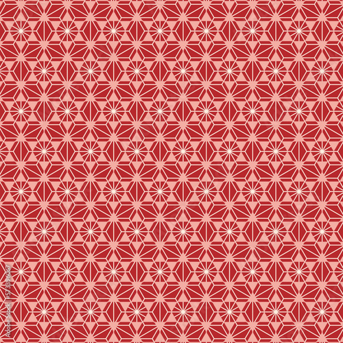 日本風伝統模様背景☆うろこ☆