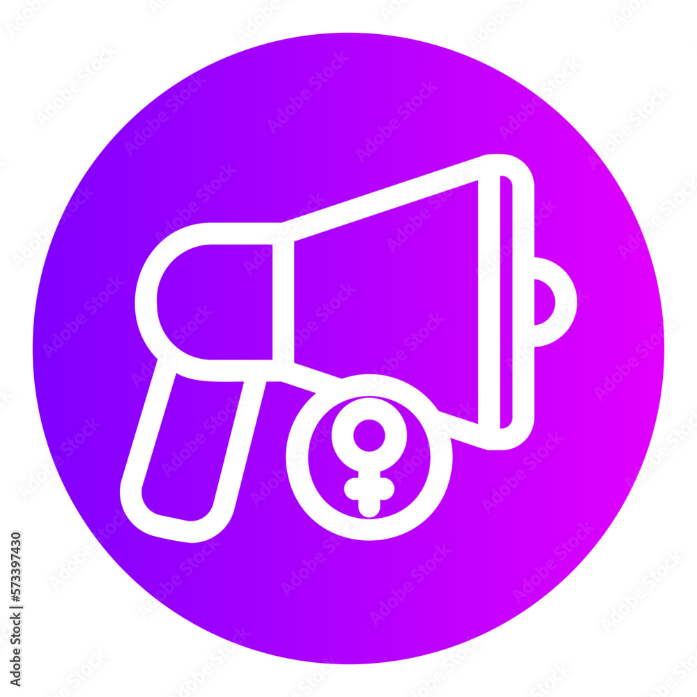 speech gradient icon speech gradient icon