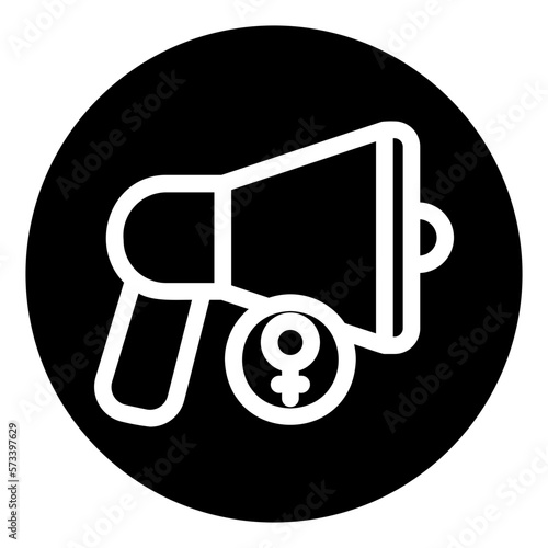 speech glyph icon