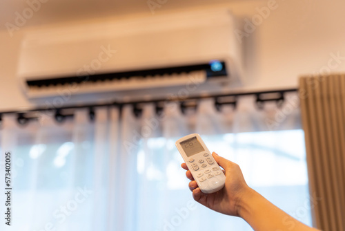 New air conditioning unit that works with a remote control in the home