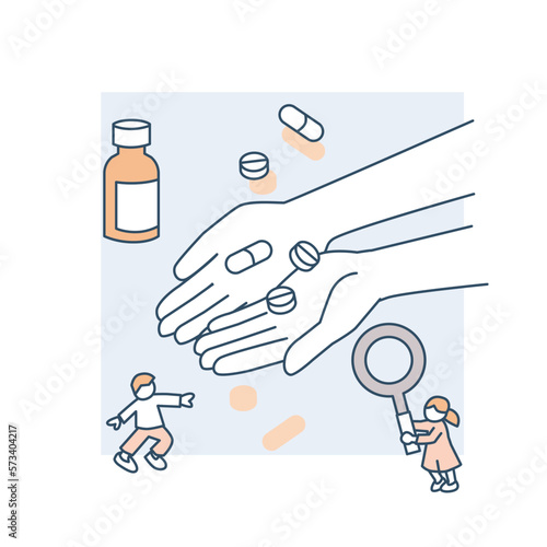 薬について考える。治療と看病についての説明