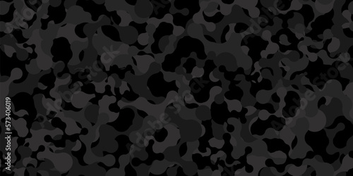 Camouflage background. Seamless pattern.Vector. 迷彩パターン テクスチャ 背景素材