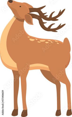 Mammal deer icon cartoon vector. Herd animal. Wild baby