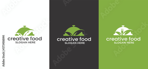 food logo design  modern food chef logo design concept cooking logo  Food  Restaurant vector.