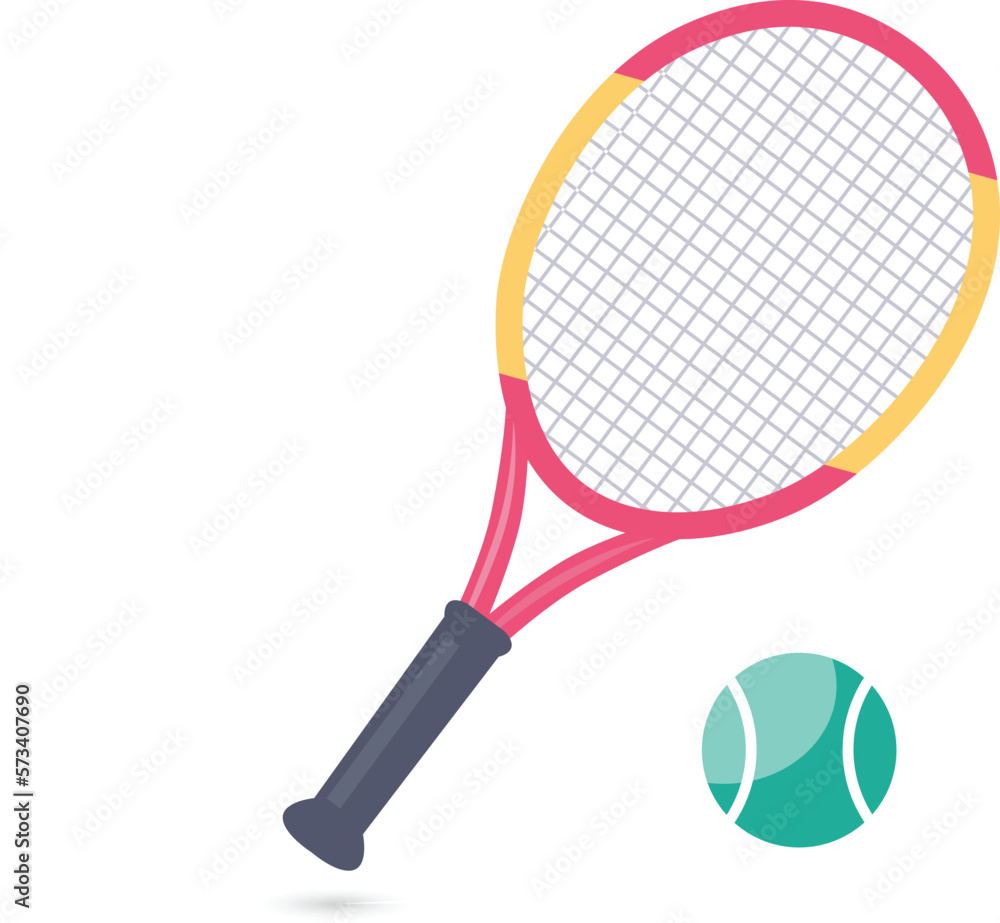 Tennis rackets and balls outdoor sports equipment