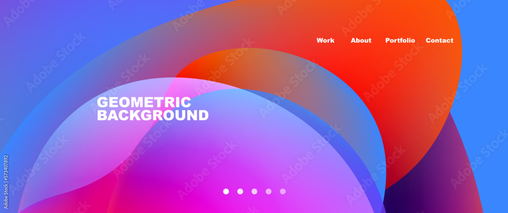 Fluid shapes vector abstract background Fluid shapes vector abstract background
