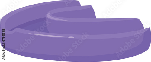 Mouthguard device icon cartoon vector. Guard teeth. Sleep storage
