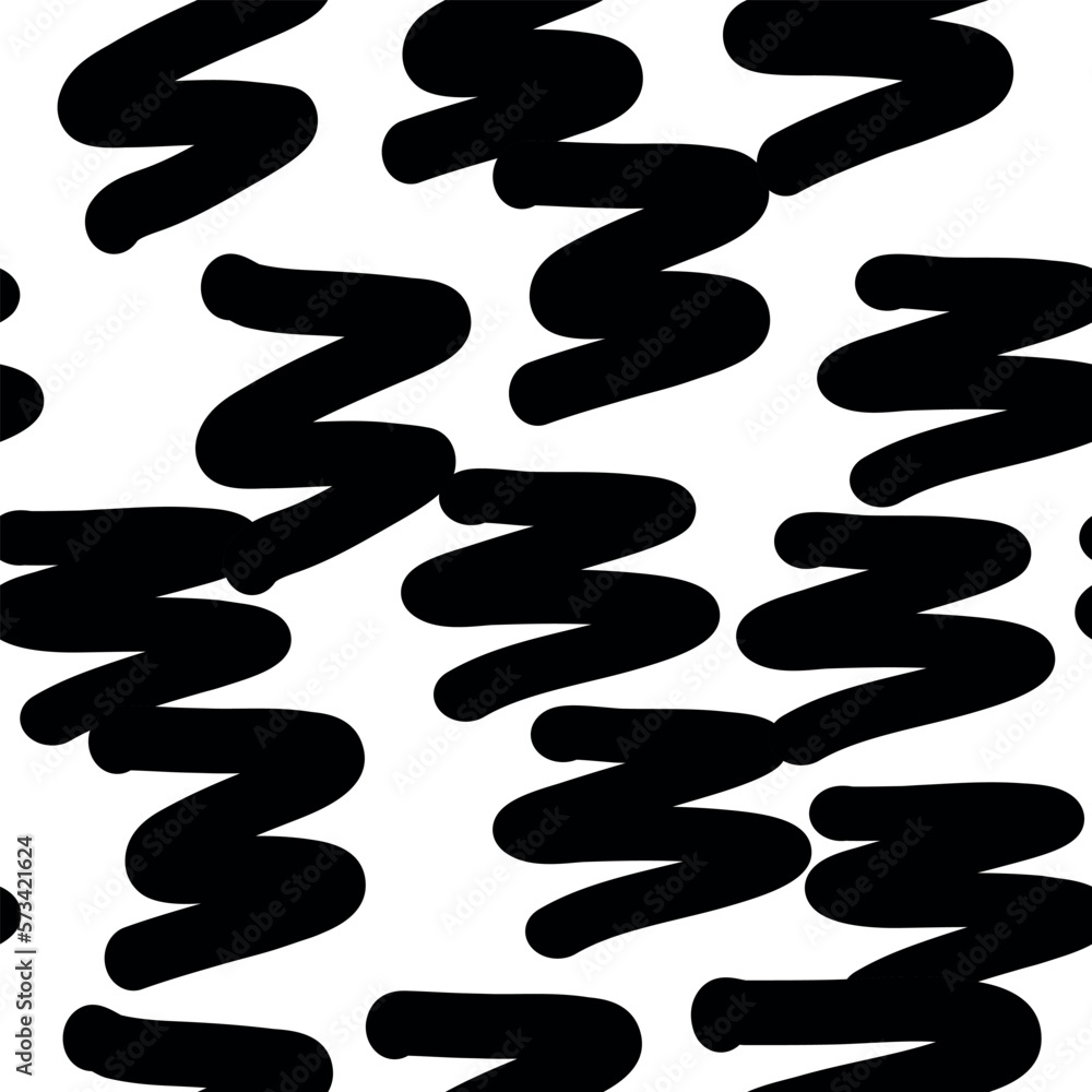 Seamless wallpaper with black and white patterns for design. Vector illustration hand-drawn, wrapping paper wallpaper, cover, soft fabric, textiles, pillow, pajamas. Seamless wallpaper with black and white patterns for design. Vector illustration hand-drawn, wrapping paper wallpaper, cover, soft fabric, textiles, pillow, pajamas.