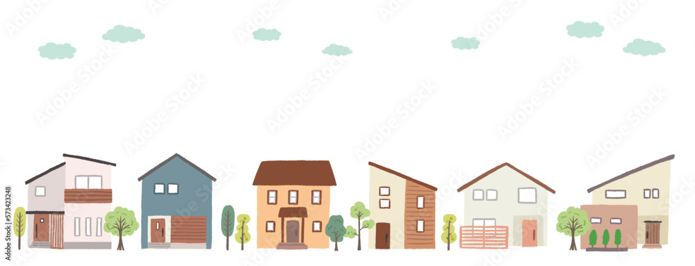家 住宅のイラスト 家 住宅のイラスト