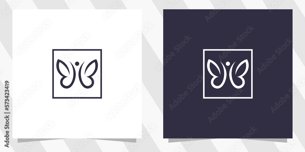 letter bb with butterfly logo design letter bb with butterfly logo design