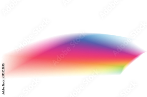 Abstract of blurred rainbow prism light overlay background for mockup and decorative