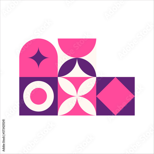 Geometric Mosaic Shape