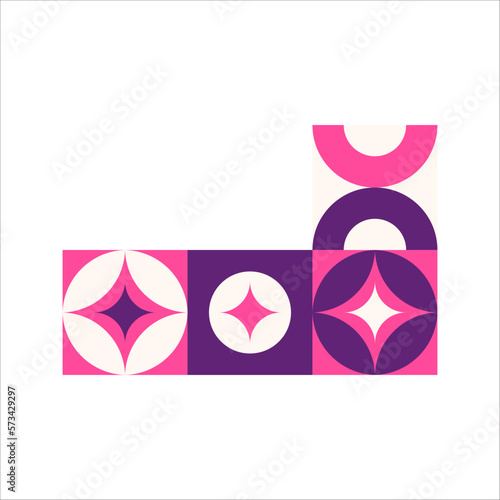 Geometric Mosaic Shape