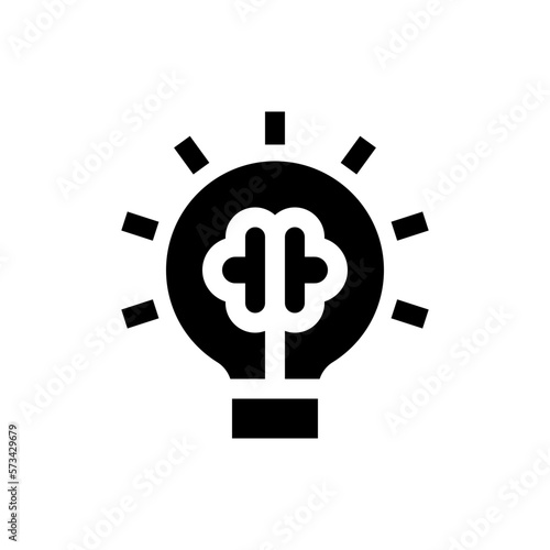 idea glyph icon
