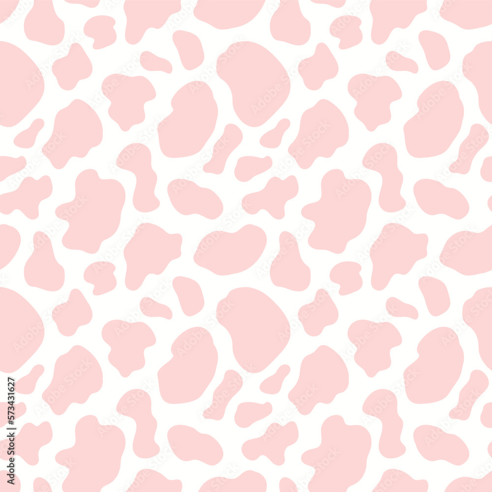 custom made wallpaper toronto digitalCow print vector seamless pattern design, abstract seamless animal skin repeat background.
